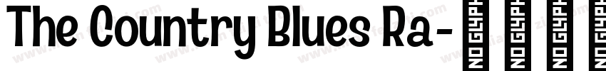 The Country Blues Ra字体转换